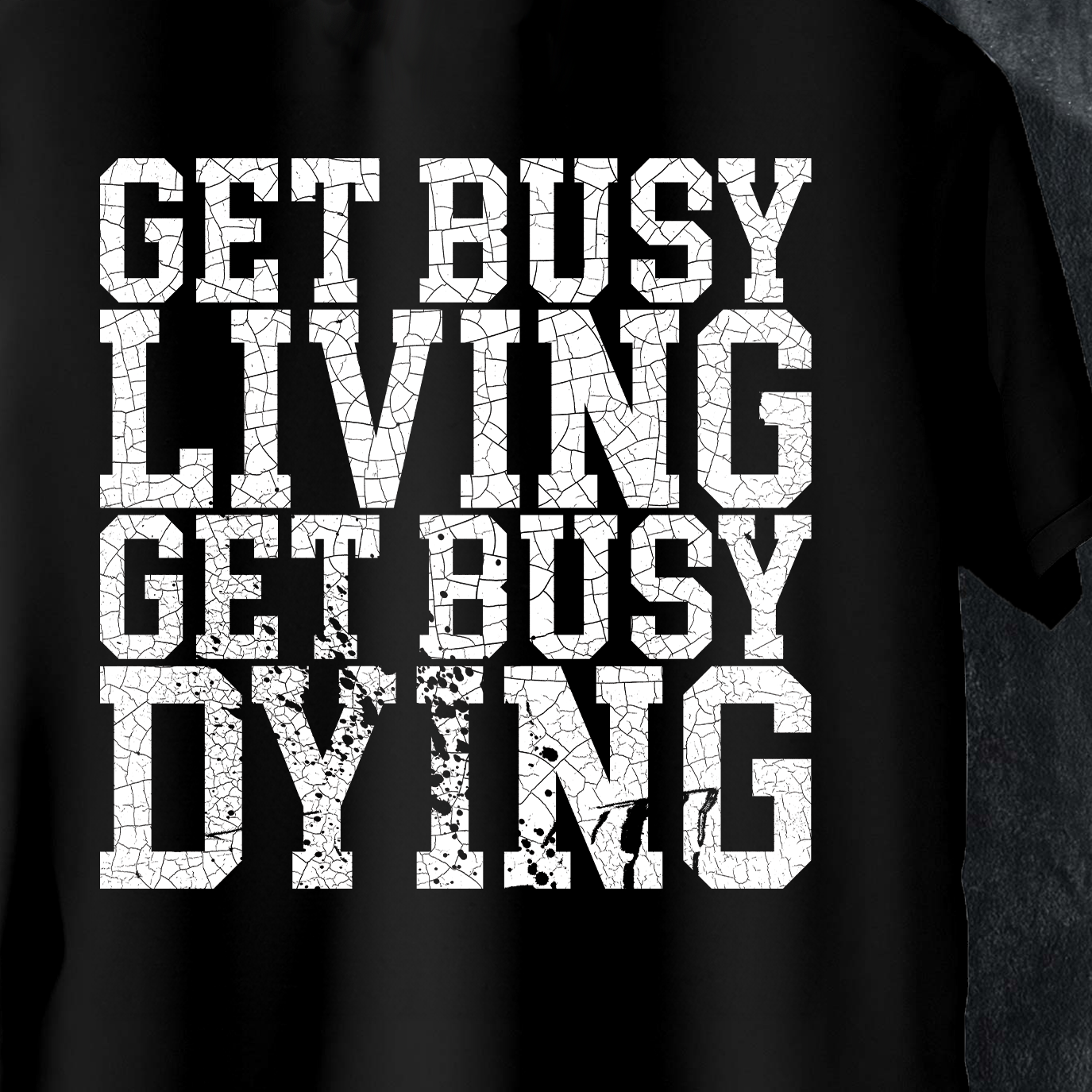 Shawshank Redemption "Get Busy Living" T-Shirt - Movie Fan Apparel