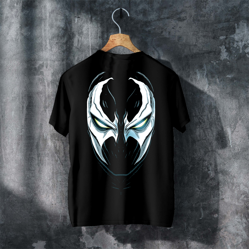 Spawn-Inspired “Hell Mask” Graphic T-Shirt | 190gsm Premium Cotton