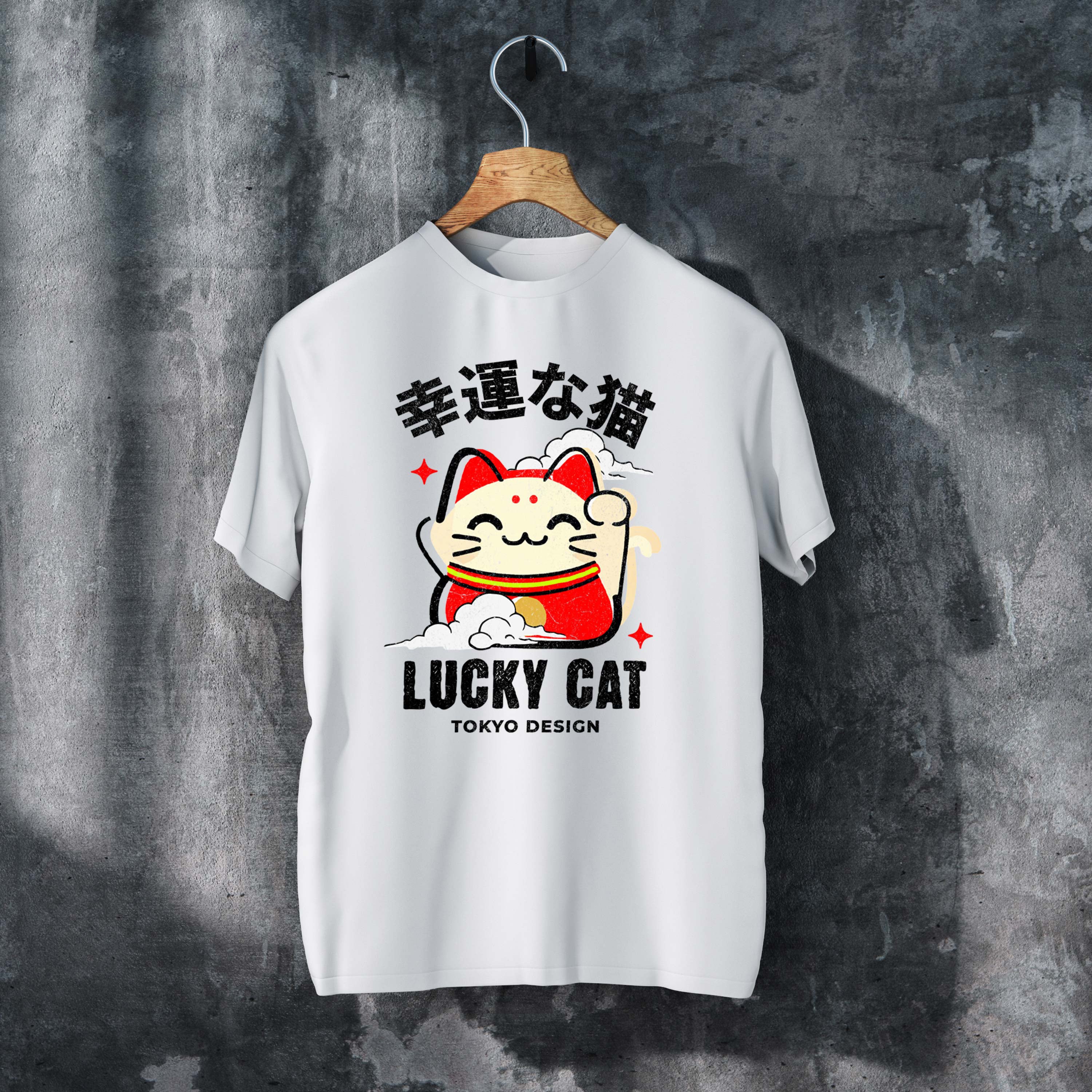 Lucky Cat – Tokyo Style Maneki-neko T-Shirt