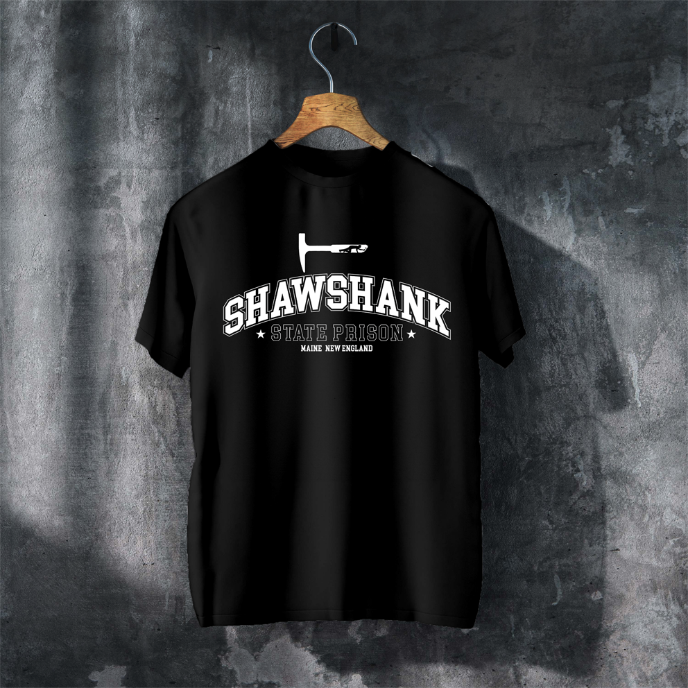 Shawshank Redemption "Get Busy Living" T-Shirt - Movie Fan Apparel